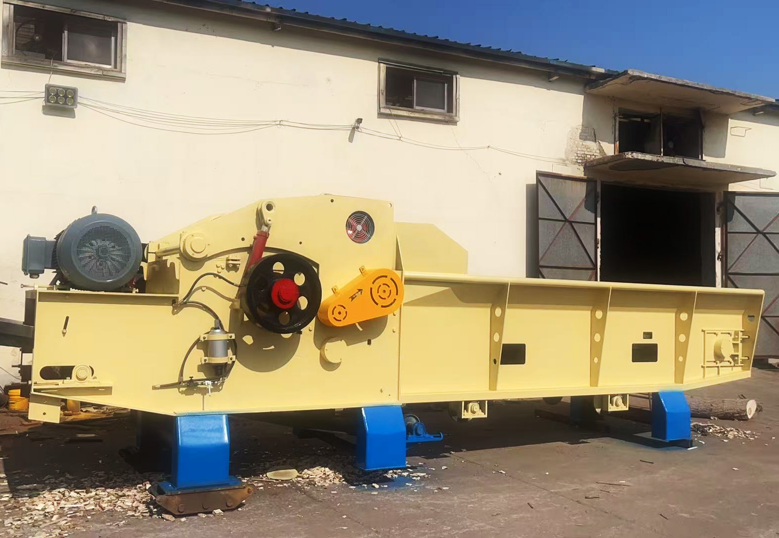 Double-Roller Peeling Machine