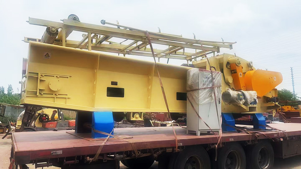 Double-Roller Peeling Machine