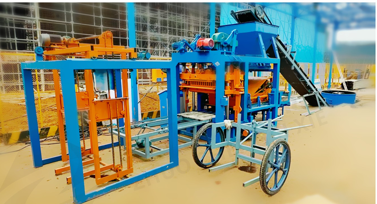 4-25 Fully Automatic Brick Machine — PLC-Controlle