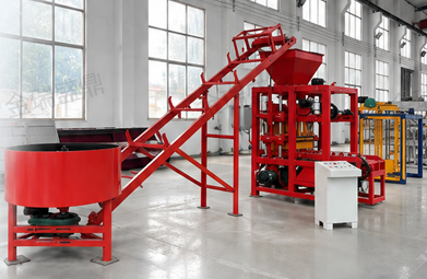 Fully Automatic Concrete Block Making Machine